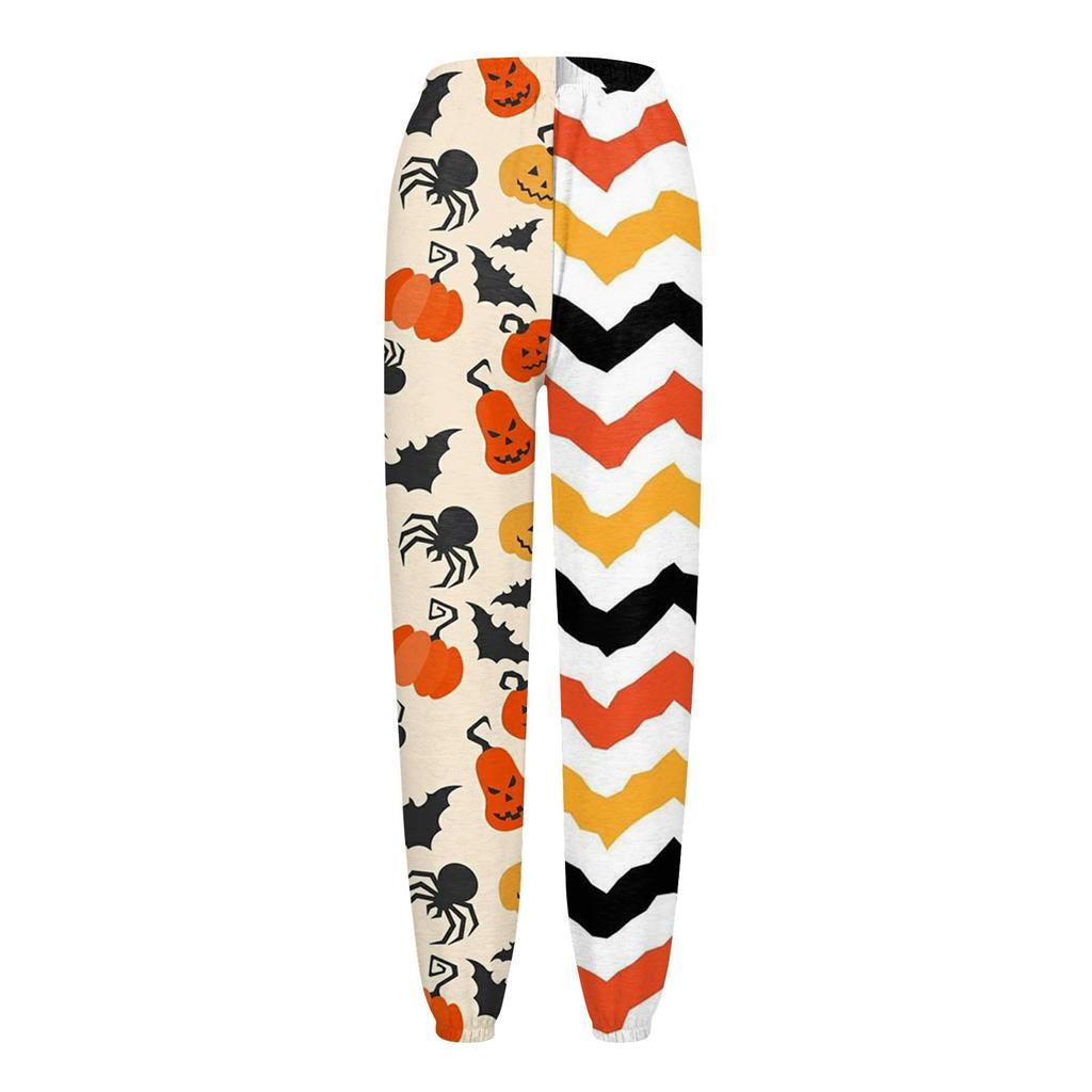 Dammode Casual Byxor med Halloween-tryck