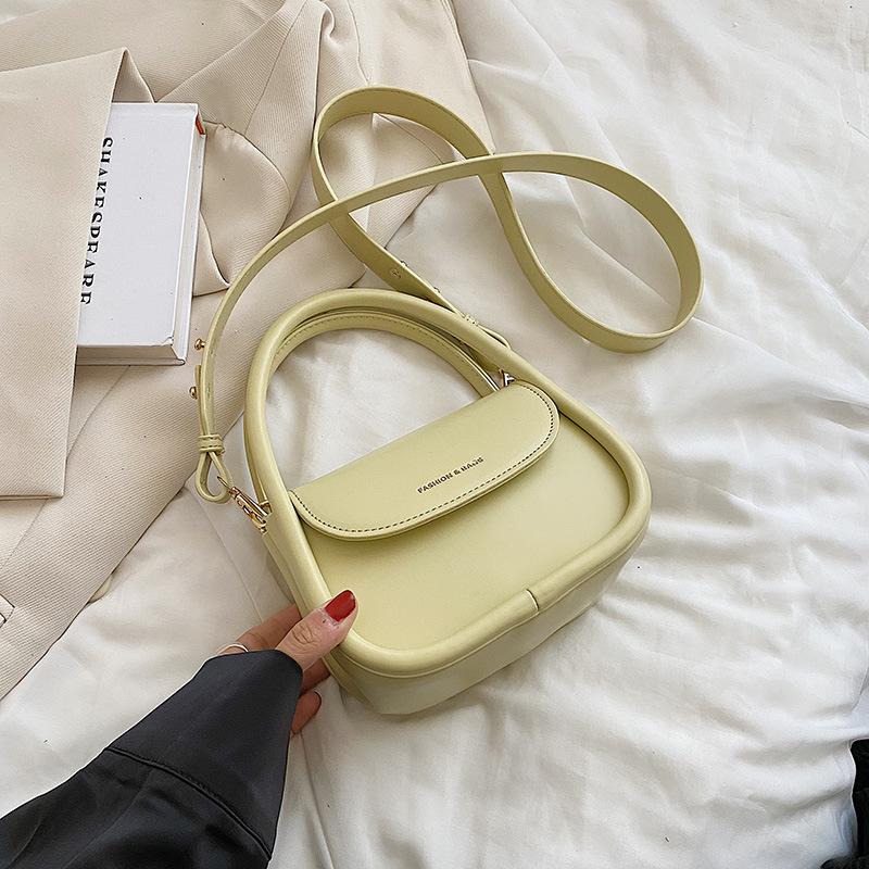 Niche Design Bag Women'S Summer Fashion Texture Shoulder Small Square Bag Foreign Style Portable Messenger Bag