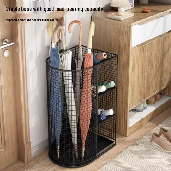 Public Place Umbrella Rack: Store, Lobby, Classroom Storage & Drainage Solution