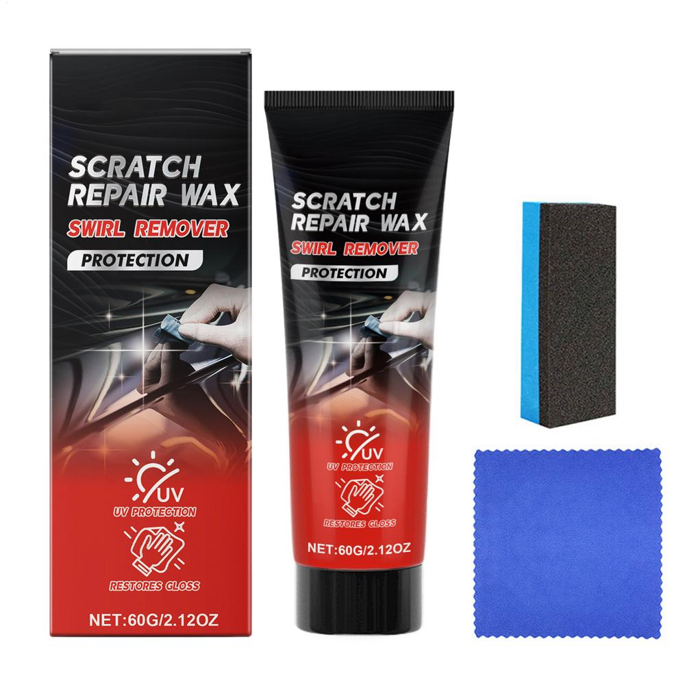 

60g Car Scratch Repair Wax Polishing Coating To Remove Stains To Dust Dirt Repair Car Scratch Car Paint Maintenance Repair Wax