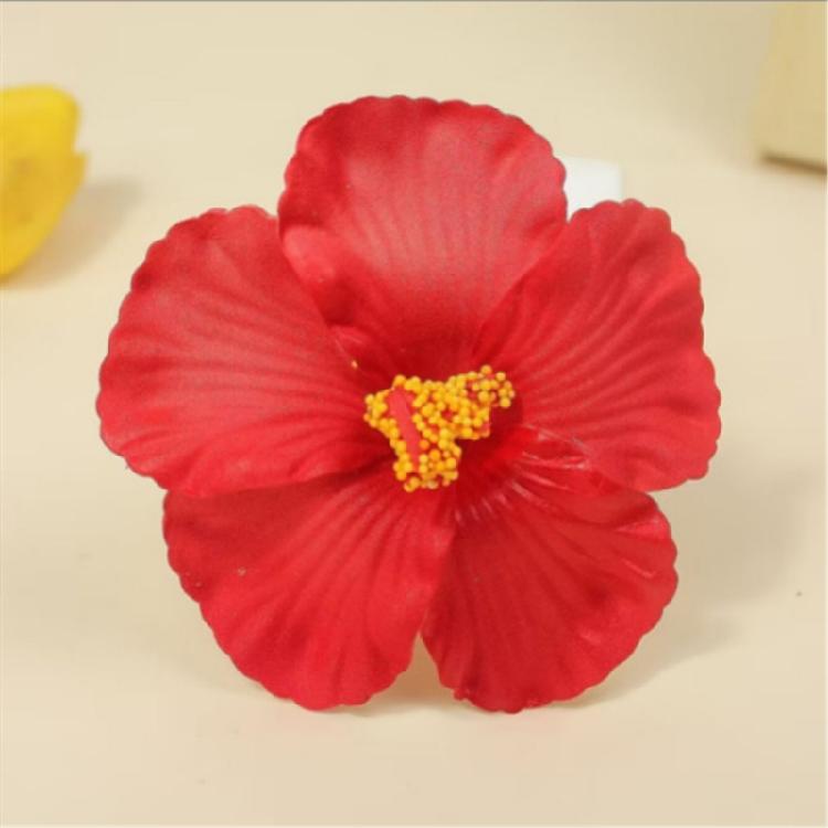 Hawaiian Styles Flower Hair Barrette For Women And Girl Nonslip Side Clip For Beach Parties And Spring Photography