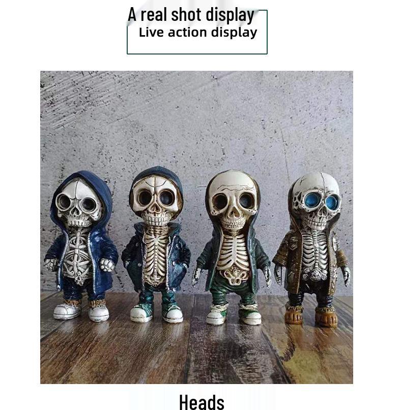 Hot-Selling Halloween Skeleton Ornaments for Spooky Decor