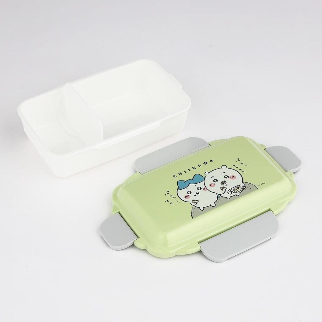 OSK Bento Dishwasher Storage Container with Microwave Made in (OSK) Box, Chiikawa, 500ml, Yellow, 4-Point Lock, Safe, Dividers, Safe, Japan, PCD-500