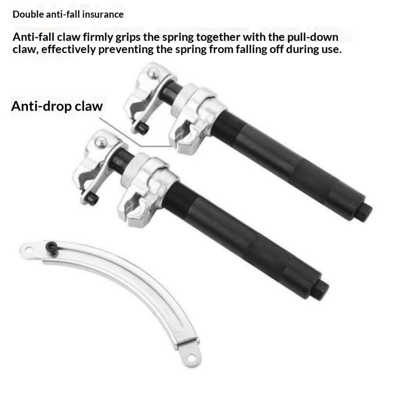 Car Coil Spring Compressor Tool Set Professional Strut Spring Removal for Suspension Replacement and Repair