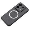 For Xiaomi Redmi Note 13 Pro 5G/Poco X6 5G Cell Phone Case Cloth Texture Cover Compatible with MagSafe