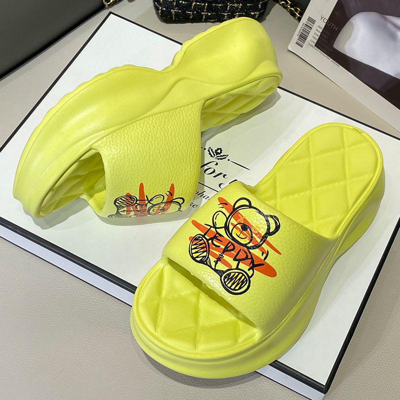 2023 Women's Fashion Thick-Soled Heightening Non-Slip Slippers for Indoor & Outdoor Winter Wear