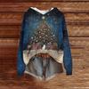 Sweatshirts For Women Knit Sweater Cute Shirt Fall Pullover Hooded Sweatshirt