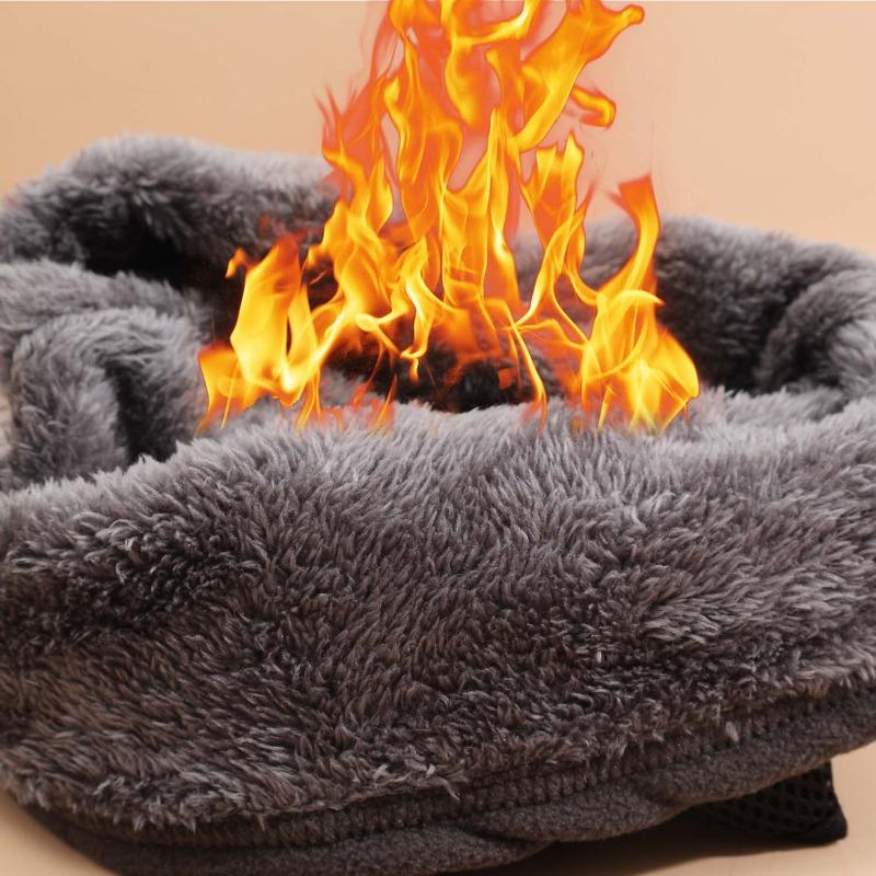 Winter Warm Windproof Thermal Balaclava Mask Thickened Polar Fleece Breathable For Motorcycle Cycling Ski Outdoor Cold Weather