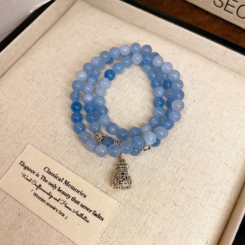 2024 Hot-Selling Women's Luxury Natural Stone Beaded Bracelet - Ethnic Chinese Style