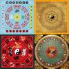 Taoistisches Tai Chi Bagua Teppich Meditationskissen Zen Matte Gang Decke Anti-Rutsch Chinesisches Wohnzimmer Übung 60X60cm