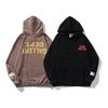 European and American Trendy Brand GALLERY DEPT Inverted Letter Printing Thin Hooded Sweater, Men's and Women's Loose Jacket
