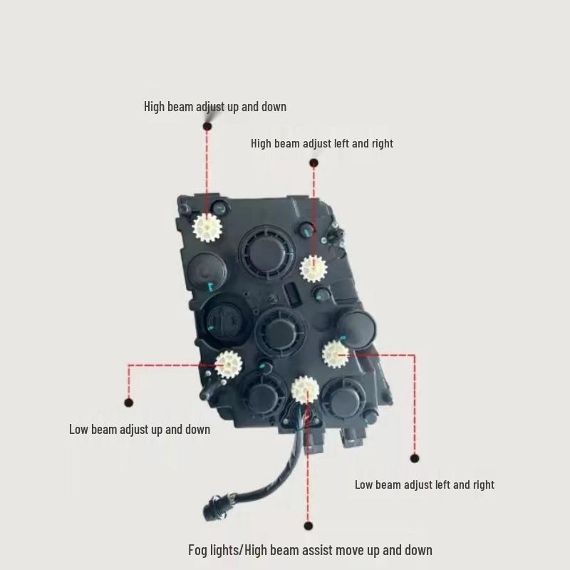 Shaanxi Delong X3000 Ultra-Bright LED Bi-LED Headlight Assembly Replacement.