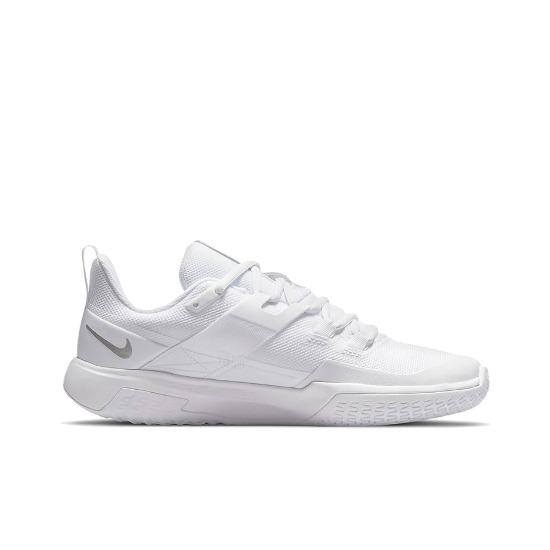 Nike Women's NikeCourt Vapor Lite White Metallic Silver DC3431-133