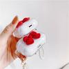 Transparent Airpods Protective Case Tpu Creative Bow Airpodspro Earphone Cover 1/2 Generation Universal