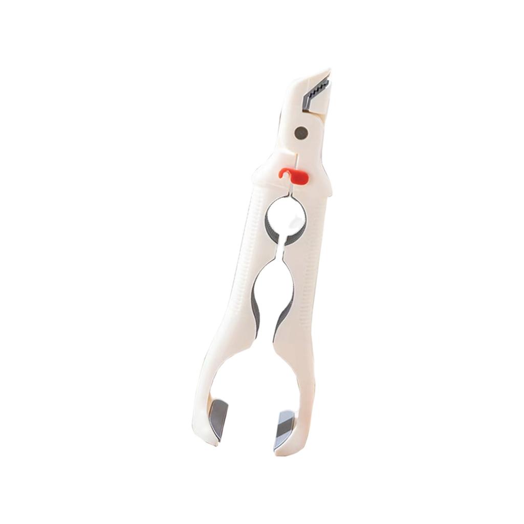 Multifunction Kitchen Tongs ABS Silicones Design Heat Resistant Hot Plates Gripper Clamp For Bowls Pan Safe Handling