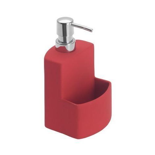 Distributeur De Liquide Vaisselle - WENKO - Festival - Céramique - 380 Ml - Rouge