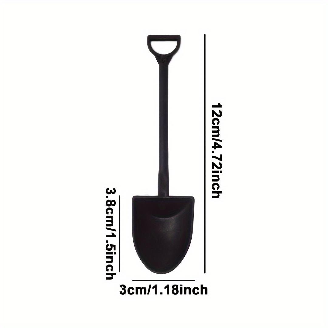 

100 шт. одноразовые ложки для торта, десерта, пластиковая лопатка, винтажная лопатка, ложка для мороженого, йогурта, модная посуда 100pcs