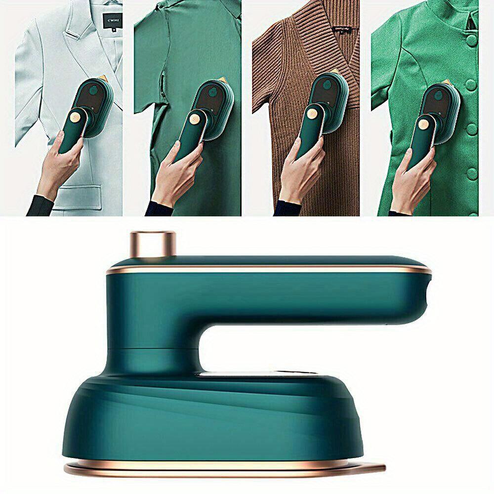 Foldable 180° Rotating Steam Iron Mini Handheld Garment Steamer Portable Electric Iron for Home Travel