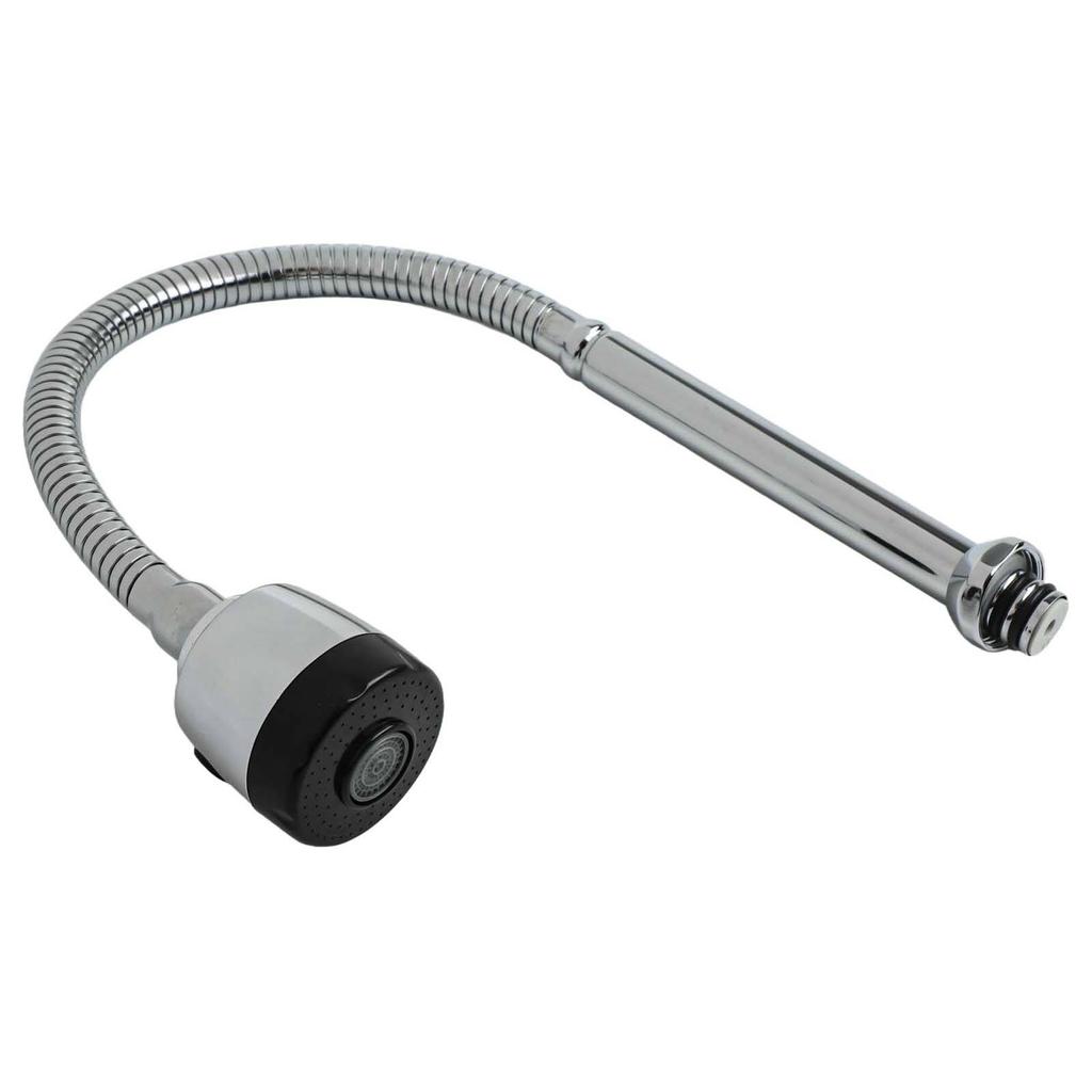 Kitchen Cleaning Home Improvement Silver Swivel Faucet Environmentally Friendly Faucet Tap Flexible Faucet Powerful Jet Spray