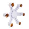Heat Resistant Light Bulb Converter, E26/E27 Socket Adapter, Safe and Durable