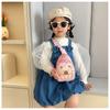 Cartoon Print Capybara Sling Shoulder Crossbody Bag Storage Chest Pack Gift
