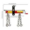 Engine Balancing Bar Adjustable Leveler with Chains Heavy Duty for Diyers