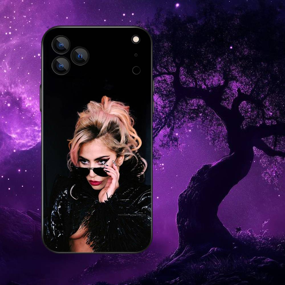 L-Lady G-Gaga Famous Singer Phone Case For iPhone 17,16,15,14,13,12,11,Pro,Max,Plus,E,Air,Mini Protective TPU Cover