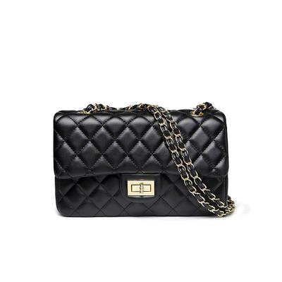 New Spring Diamond Chain Bag  European and American Retro Fashionable Hot Mom Bag Easy To Match One Shoulder Crossbody Bag for Women