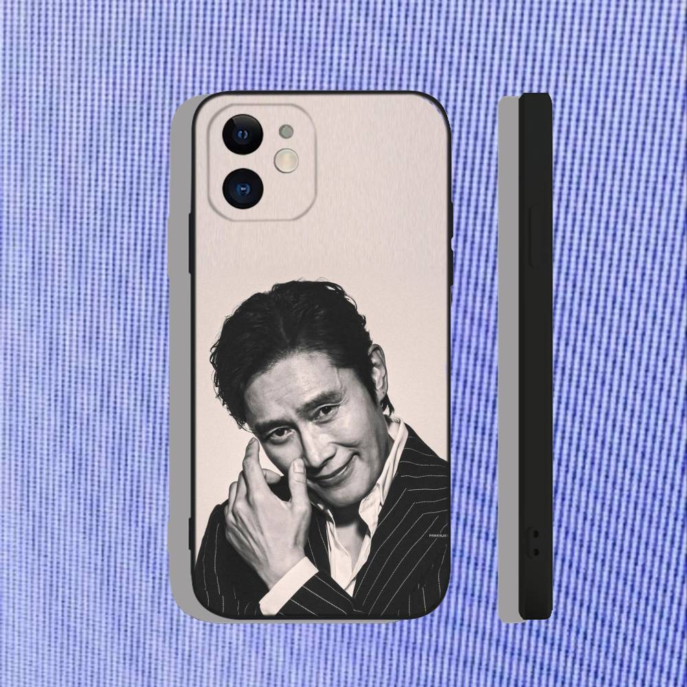 

Чохол для телефону Lee B-Byung H-Hun Для iPhone 17,16,15,14,13,12,11,Pro,Max,Plus,Air,X,XS,XR,SE,8,7,Mini,М який Чорний Funda iPhone14ProMax