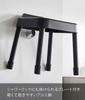Yamazaki SH30 Bath Stool, Black, Approx. W33 X D31.5 X H34cm (Seat Height: Approx. 30cm), MIST, Breathable and Quick-Drying, Model 7308