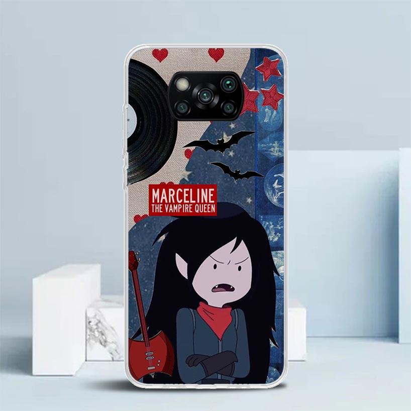 Adventure Marceline Jujuba Soft Cover for Xiaomi Poco F7 Ultra X7 X6 X5 Pro M7 Phone Case Redmi 15 15C 13 13C 12 12C 10 10C Prin