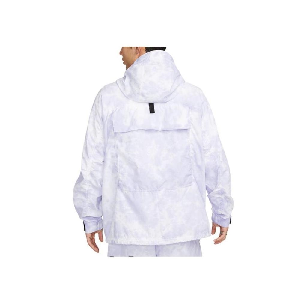 Nike Sportswear Tech Pack Woven Hooded Jacket Indigo Haze White DX0218-519
