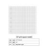 A6 6-Hole Notebook Refill: Blank, Grid, Lined Pages for Student Diaries