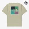 The North Face Color Pick Ex Short Sleeve Tee Light Beige Nt7us22l