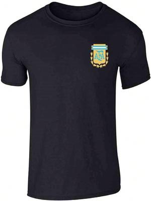 Pop Threads Argentina Futbol Soccer Retro National Team Sports Graphic Tee T-Shirt For Unisex(1)