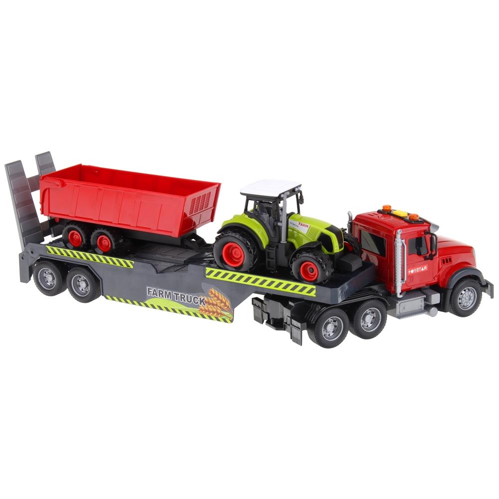 Truck Tractor Unit With Trailer Recovery Truck Tractor Tractor With Trailer Toy Car