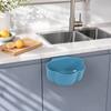 Cloud Shaped Kitchen Wall Mounted Trash Bin Plastic Waste Container Hanging Garbage Can for Small Spaces