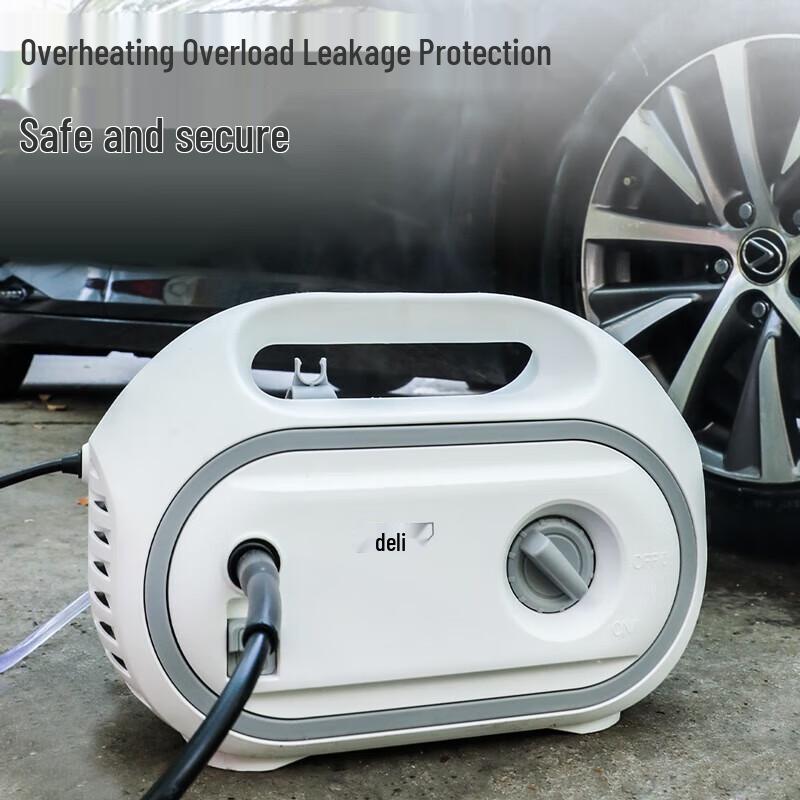 Deli 1400W Electric Pressure Washer CN plug (adapter included)