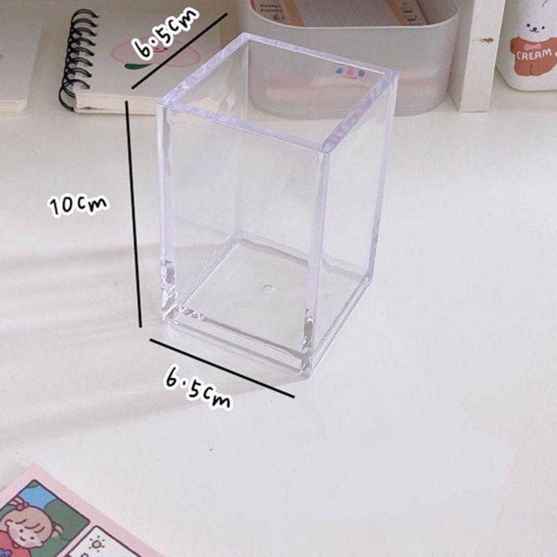 

Органайзер для макияжа, косметическая коробка для кистей, прозрачная акриловая основа, румяна, тени для век, подводка для глаз, ручка, настольный чехол для хранения China