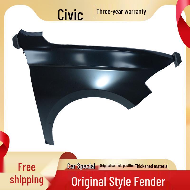 Compatible Honda Civic Front Fender Liners (2006-2018) - Painted Accessories