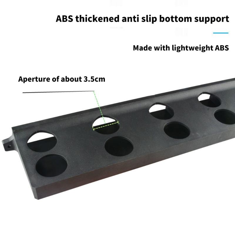 Fishing Poles Display Storage Rack Replacement 10 Holes Fishing Rod Holder Poles Stand 10 Rod Capacity Poles Holder