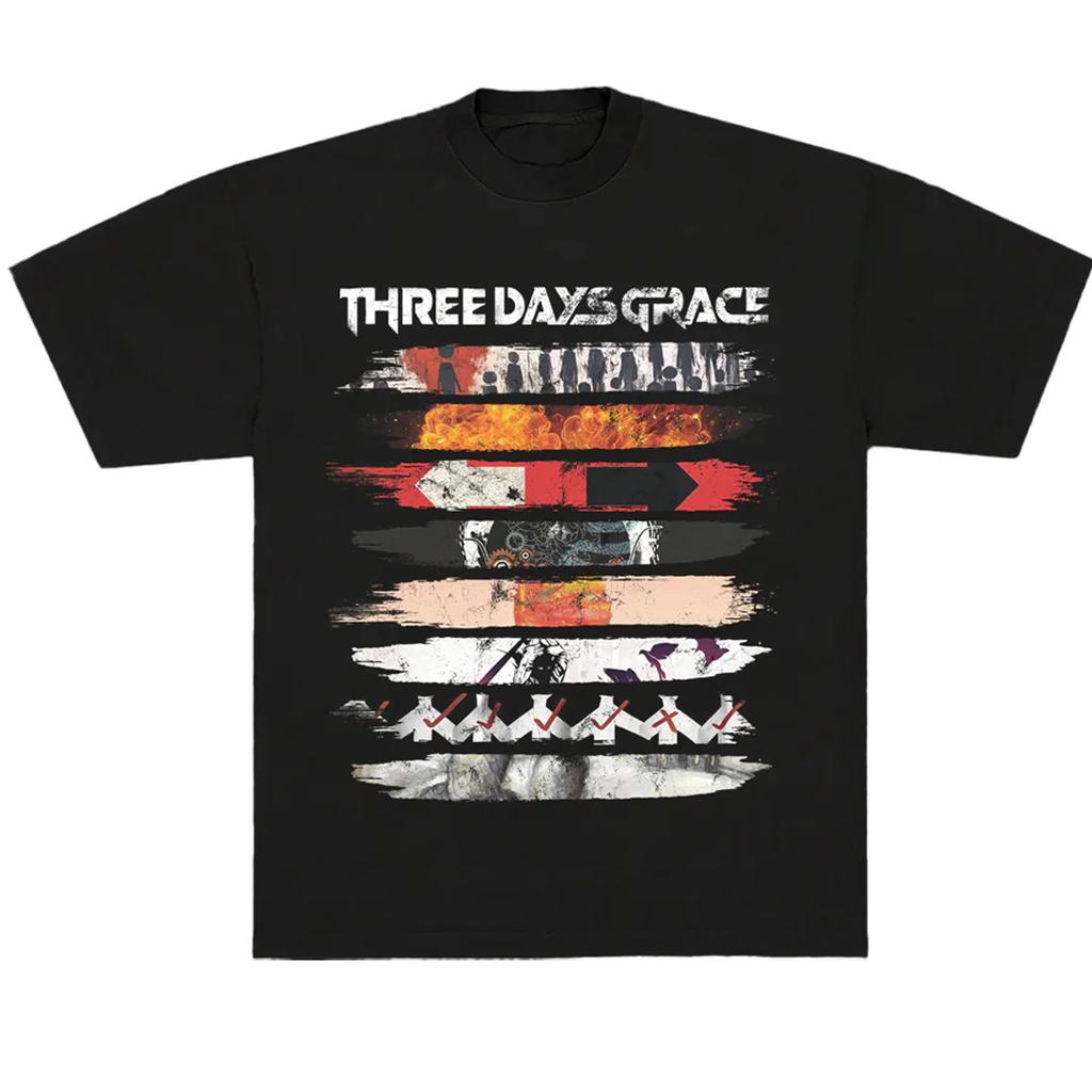 Three Days Grace Band Collection Album T Shirt All Size S to 5XL AM3086