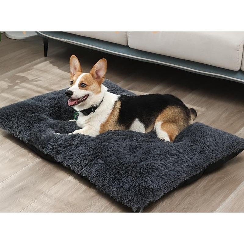 Soft Dog Beds House Soft Long Plush Best Pet Dog Bed For Dogs Basket Pet Products Cushion Cat Bed Cat Mat Animals Sleeping Sofa