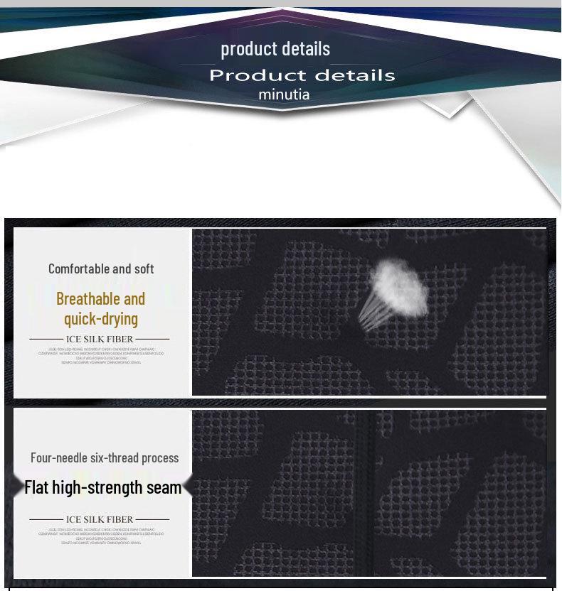 Banfei Men's New Style Flat-Leg Swim Trunks - Available in Plus Sizes