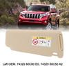 Automotive Sun Visor Front Sun Visor Beige Sun Visor Replacement for   2010‑2025 Left Hand Drive Car Sunshade