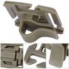 10 Pezzi Clip Leggere per Tubo di Idratazione Clip Regolabile per Tubo dell'Acqua Fibbia Resistente per Zaino Outdoor