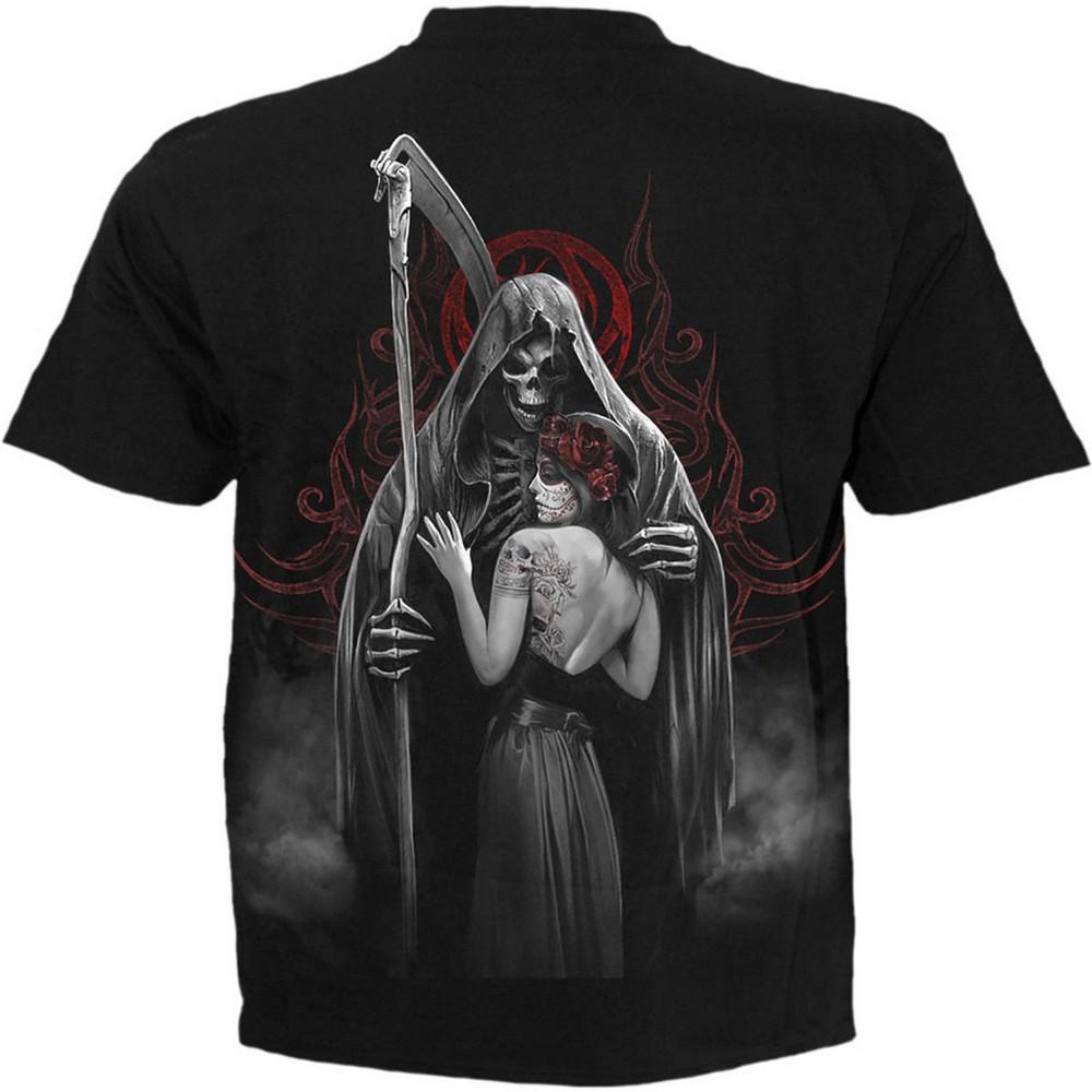 Spiral Direct Unisex Adult Dead Kiss Back Print T-Shirt
