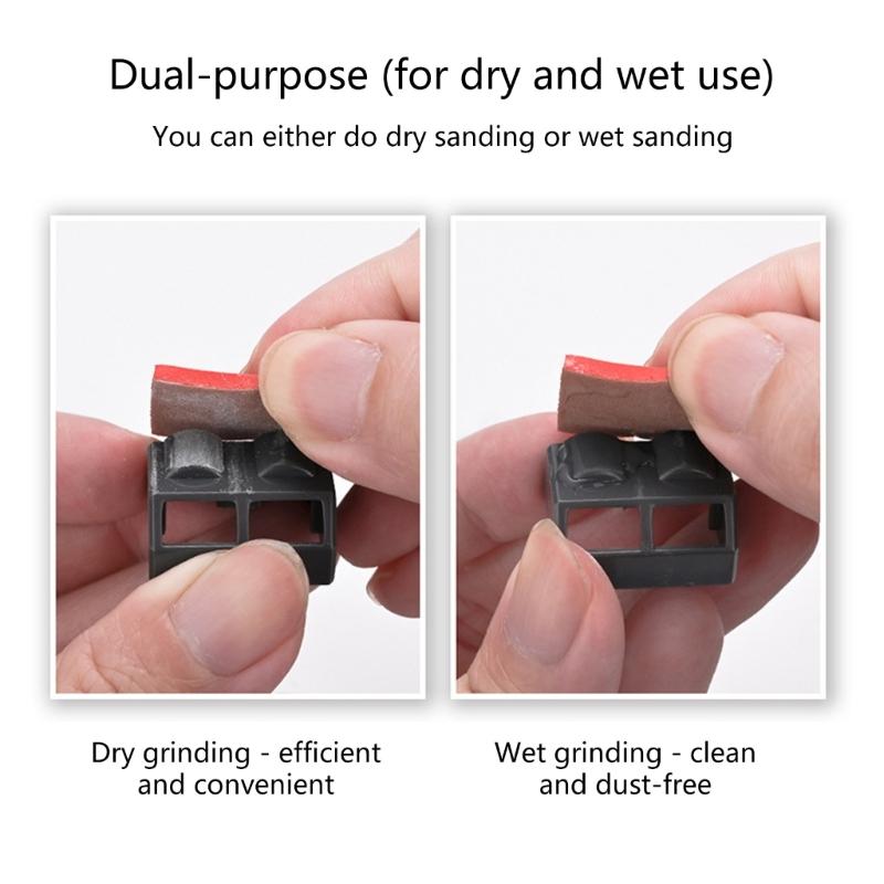 #400-#1200 Sanding Sticks Sanding Sponge Recommended for 14 and 18Year Olds Delivering Smoothly Finish On Fine Model