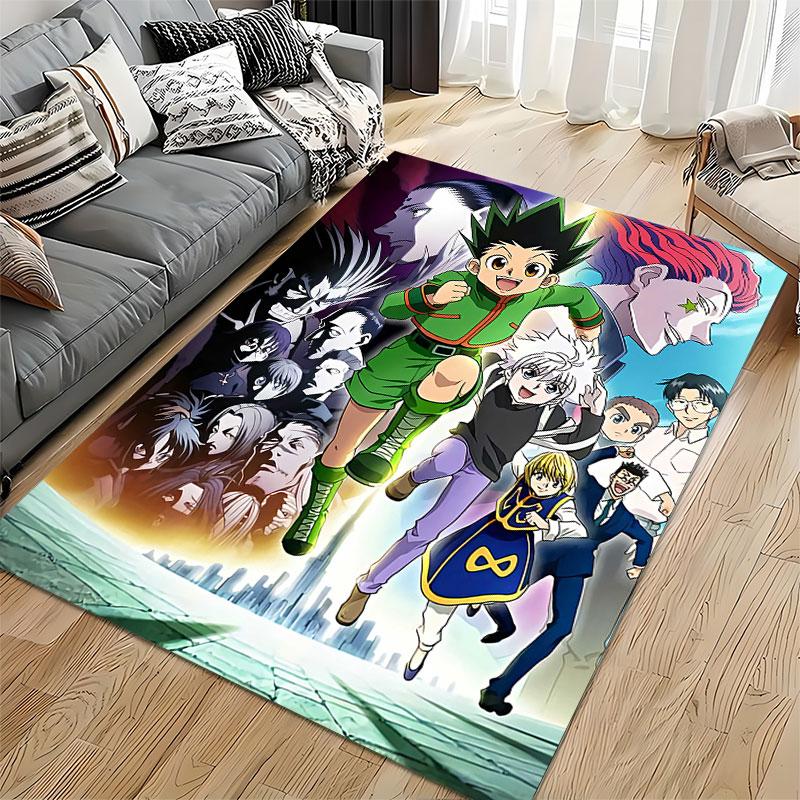 Anime Group Heroic Adventure Suitable As a Non-slip Mat for the Living Room or Bedroom Sofa