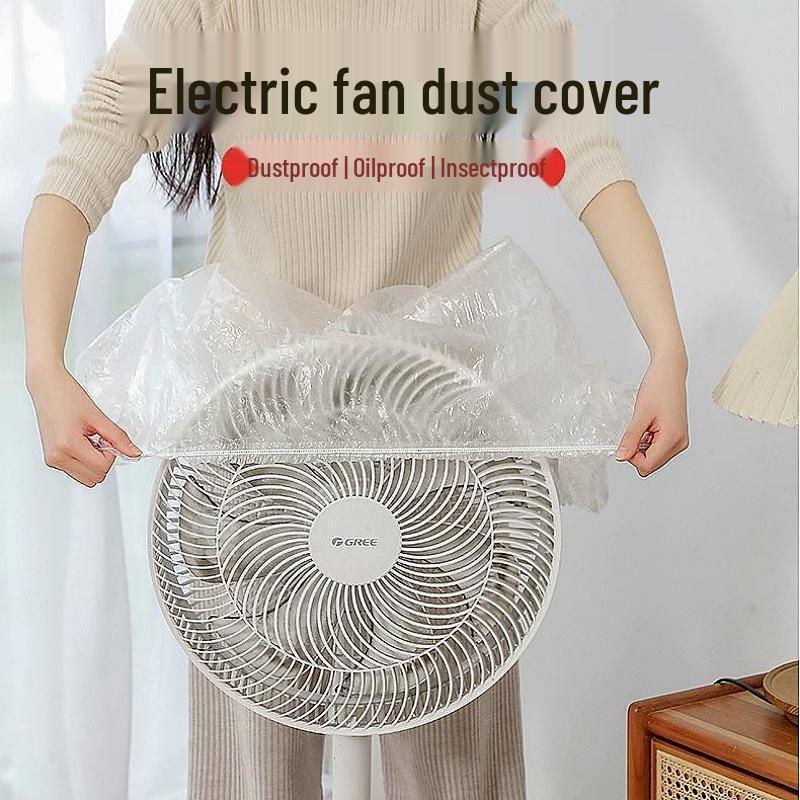 Large Plastic Dust Cover for Kitchen Appliances: Air Fryer, Rice Cooker, Electric Fan, Microwave